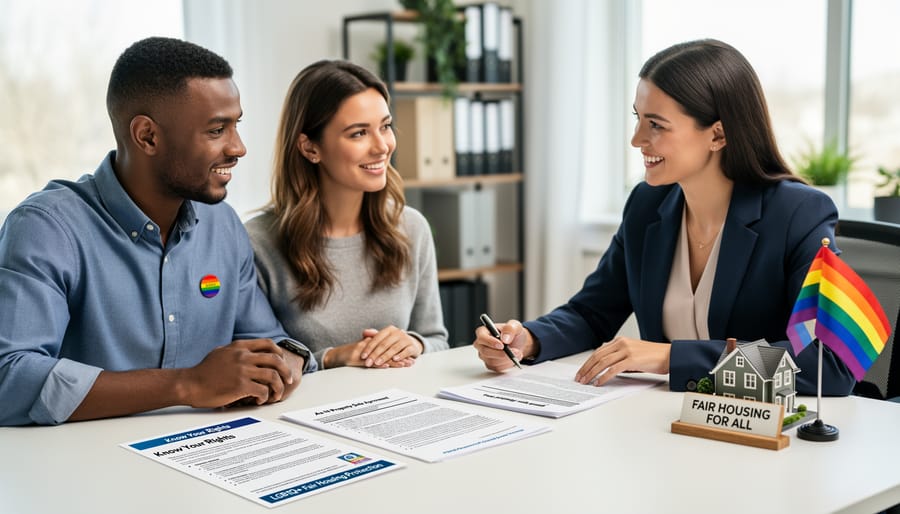 Close-up of person signing legal documents related to property sale protections